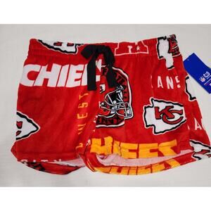 Kansas city chief fleeced pajamas shorts women's XL NWT